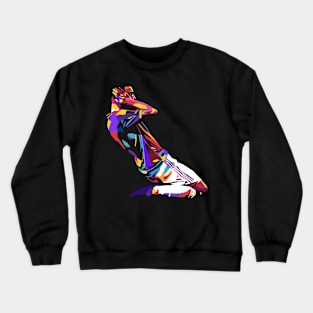 Football pop art Crewneck Sweatshirt